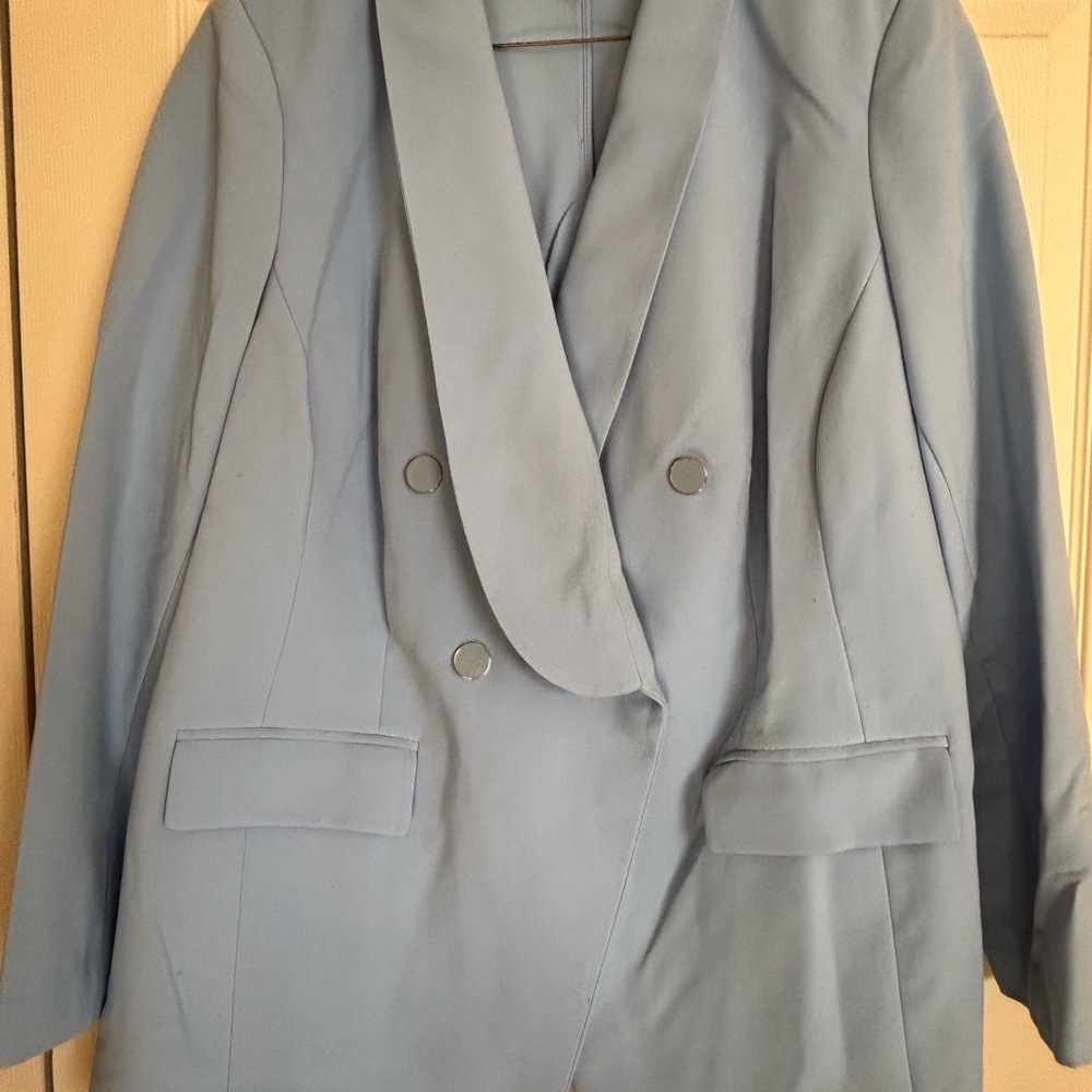 Lane Bryant Light Blue Blazer